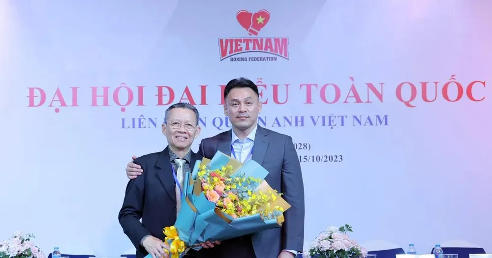 Ông Lưu Tú Bảo, Chủ tịch Liên đoàn boxing Việt Nam